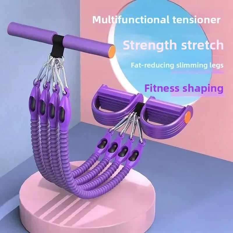 NEW Arrivals Multifunctional Fitness Treadmill Set Home Exercise Equipment Women  Men's Yoga Pilates Foot Pedal Resistance Band Abdomen Slimming Home Gym Accessories Sports Supplies