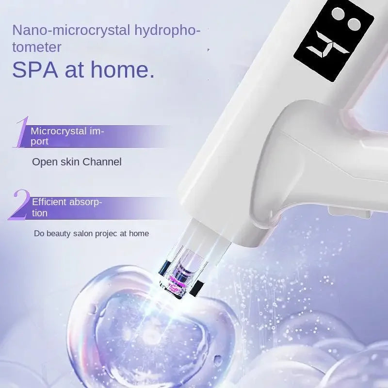 Women's Multifunction Nano Water Light Gun Face Device Anti-Aging Lifting Skin Red And Blue Dispel Removal Skin Care Beauty Equipment