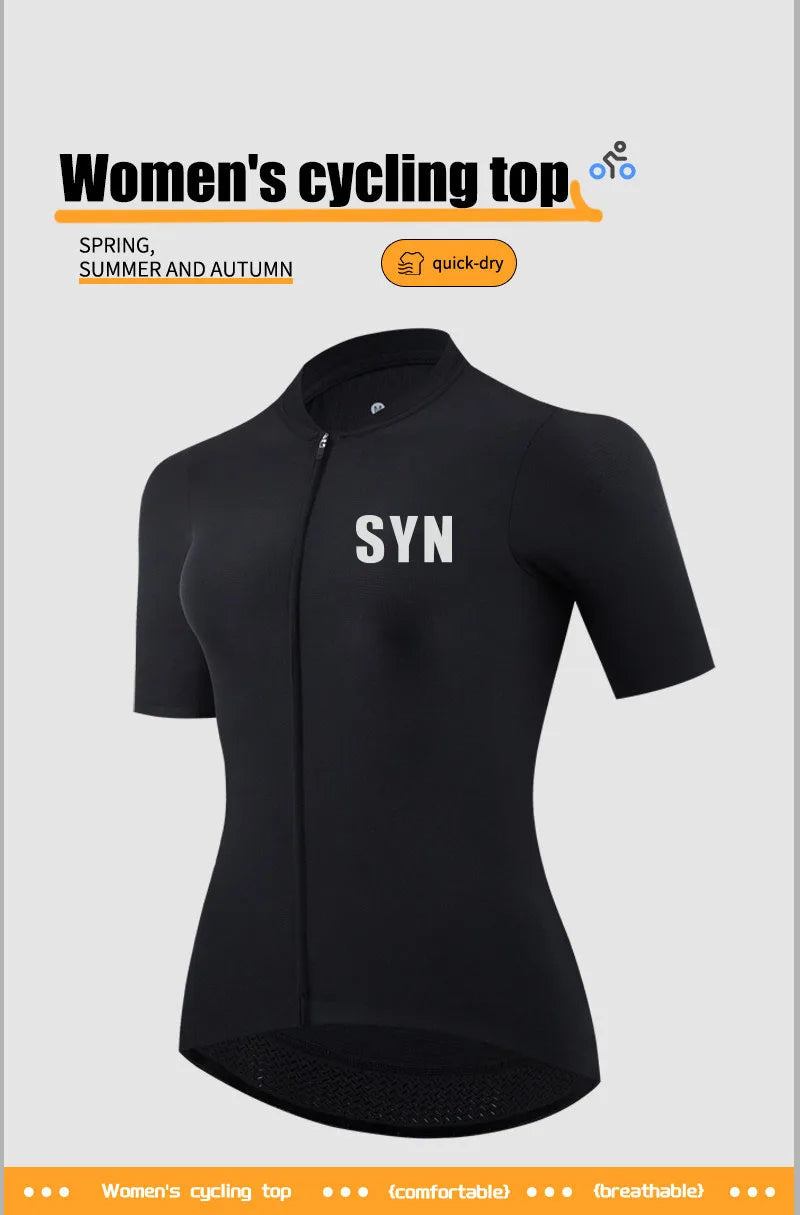 NEW Arrivals S-2XL  Women's Jerseys Summer Professional Competitive Edition Cycling Clothes Sun Protection Cycling Tops Cycling Shirts Girls Sports Apparel Supplies