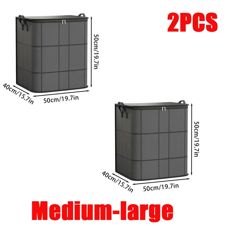 3 PCS Set Travel Moving Packing Bags Thickened Storage Bag Waterproof and Moisture-Proof Packaging Convenient Household Moving Large Capacity Storage Bag Clothing Supplies