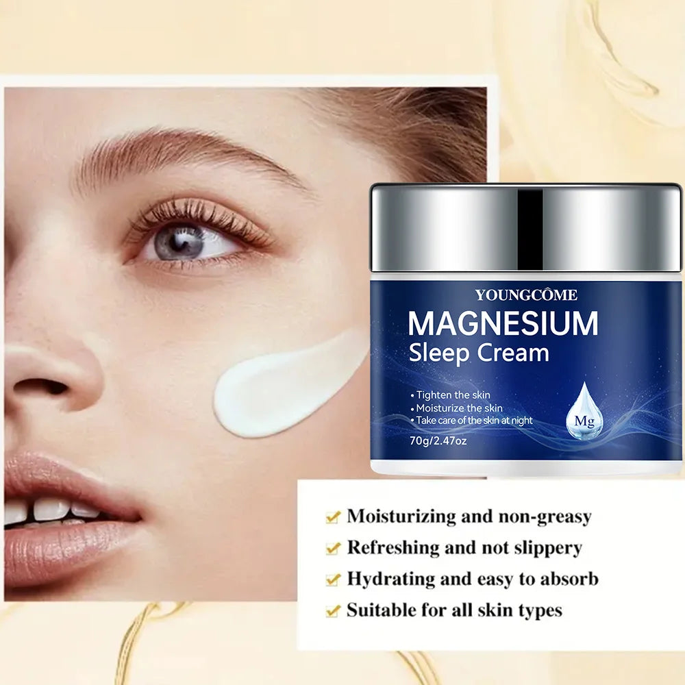 Generic Magnesium Cream for Sleep , Topical – Safe and Easy to Absorb, Quick Drying without Residue, Gentle to The Skin