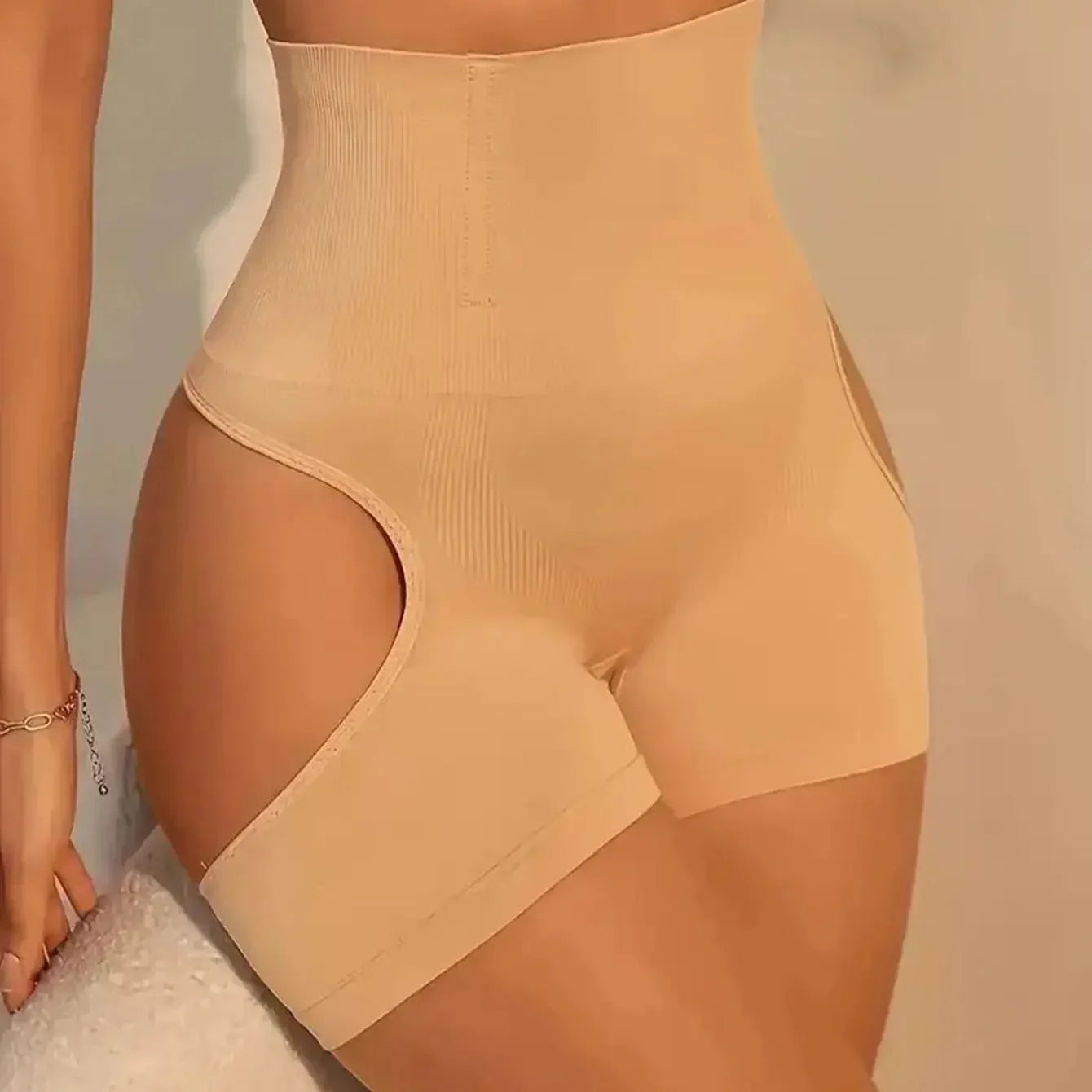 Black/Beige Color Women's Butt Lifter Shapewear Sexy Show Buttocks Body Shaper Hip Enhancer Tummy Control Panties Seamless Shorts Slimming Underwear