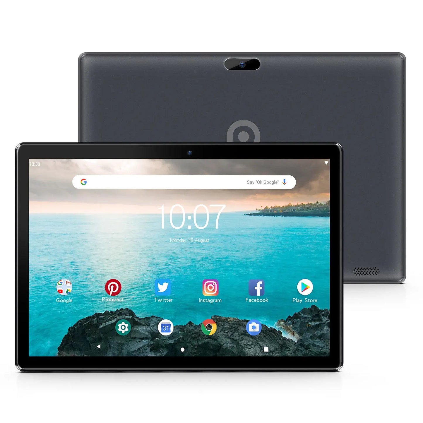 NEW 10 Inch Tablet PC with SIM Slot Android 13 64 GB Quad Core Touch Screen WiFi GPS Support 3G Phone Call Computer Accessories Electronic Supplies