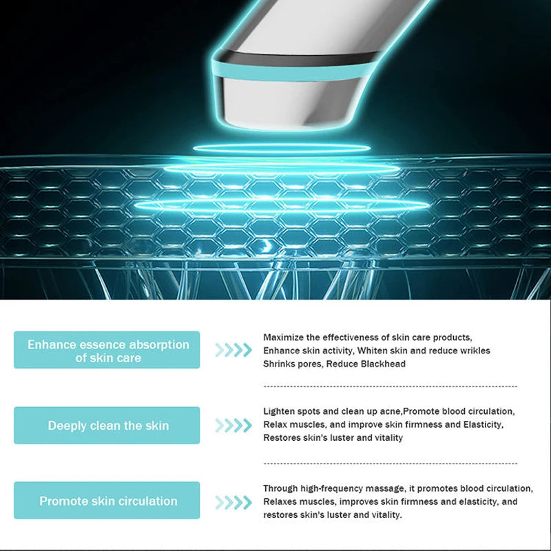 Age-R Booster H Skin Care Supplies  Facial Home Beauty Salon Spa Accessories Device Facial Anti Aging Microcurrent Lift Face Care Therapy Women Men Skin Care Products