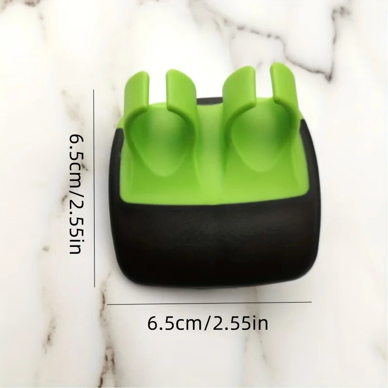 2 PCS Set Stainless Steel Handheld Vegetable Peeler Rubber Finger Grip Quick Easy Comfortable Palm Peeler Slicer Kitchen Tool Helper Salad Maker Kitchenware Home Cooking Accessories