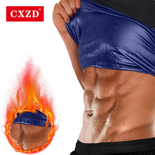 Men Neoprene Sweat Sauna Vest Waist Trainer Slimming Body Shapers Vest Shapewear Corset Gym Underwear Women Fat Burn Tank Top