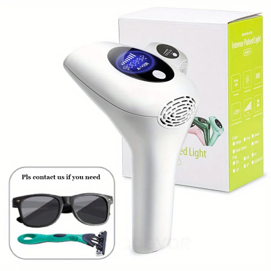 Flashes Electric Epilators Home Use Painless Permanent IPL Photoepilator Laser Hair Removal For Body Bikini