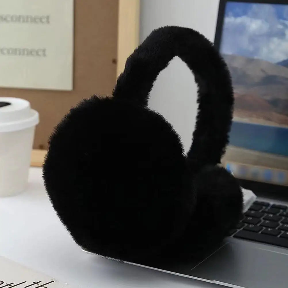 NEW Arrivals 5 Colors Solid Soft Plush Ear Keep Warmer Winter Earmuffs for Women Men Fashion Outdoor Earflap Protection Ear-Muffs Ear Cover