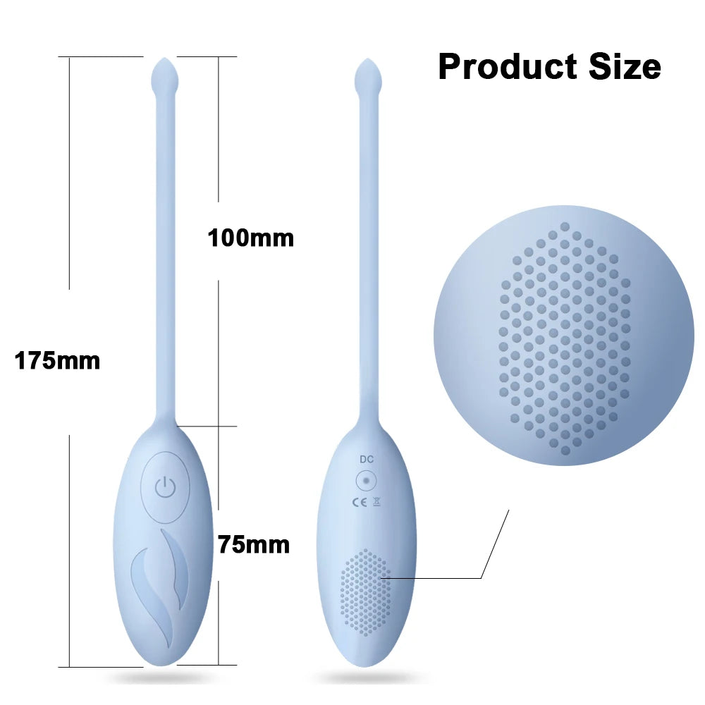 Xbonp Wireless Vibrator Vibrating Egg G-Spot Stimulator Vagina Ball Clitoral Stimulator Masturbator Adult Couple Female Sex Toy