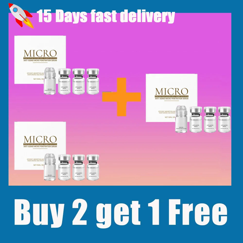 Buy 5 Get 5 Free Collagen Anti-Wrinkle Essence Hydrating Firming Pore-Cleaning Anti-Aging Essence Set Women Skin Care Sets Korean Beauty Products