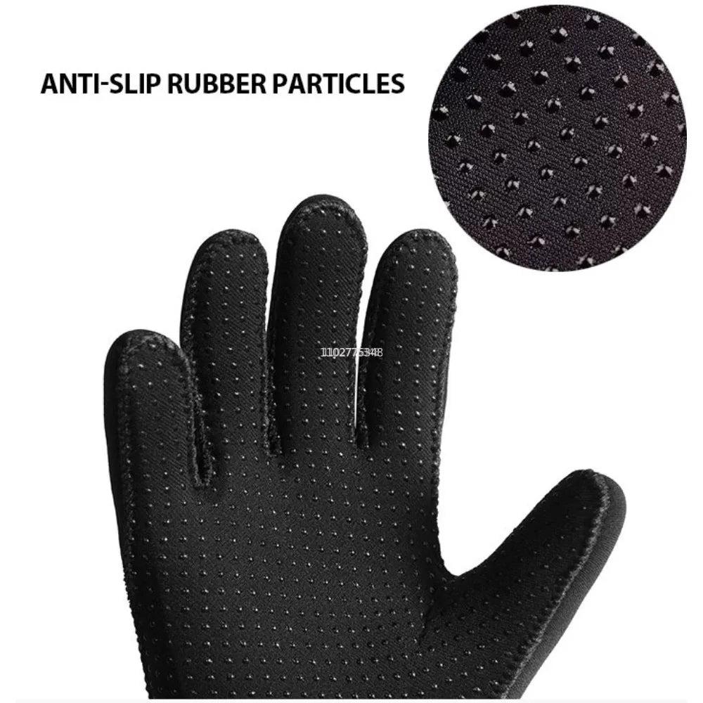 3mm Neoprene S-2XL Professional Diving Gloves Thermal Warm Wetsuit Gloves Anti-Slip Scuba Diving Fishing Spearfish Underwater Camo Hunting Gloves Water Sports Accessories