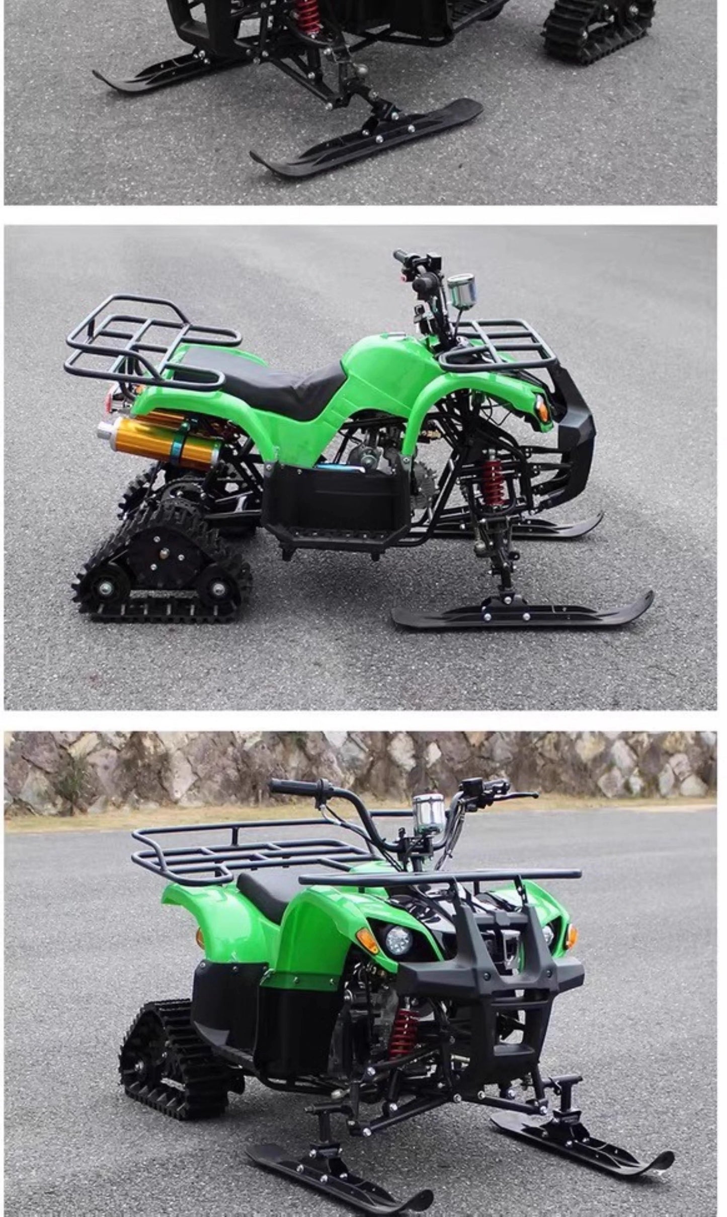 All Terrain Snowmobile, Mountain Bike, Leisure Beach Bike, Off-Road Motorcycle, Tracked Four-Wheel Fuel Model