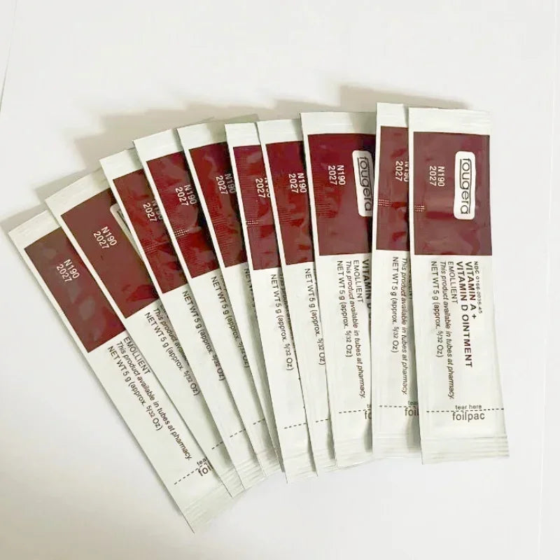 NEW 20 PCS Set Fougera Tattoo Vitamin A D Cream Repair Aftercare Ointment Anti-Scar Healing Gel Nourish Skin Eyebrow Make-Up Tools Women Men Skin Care Accessories Cosmetic Supplies