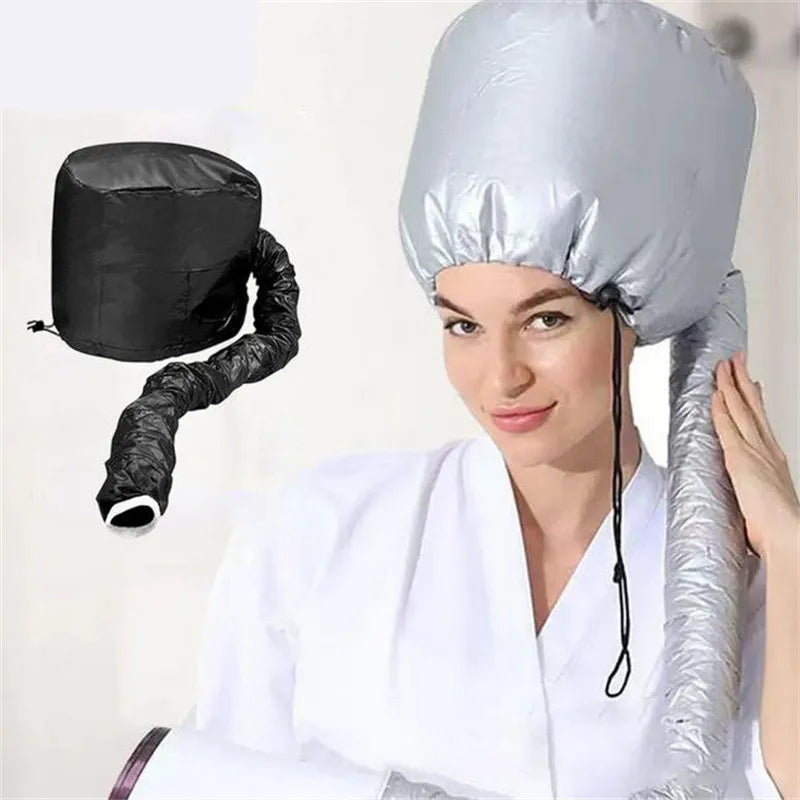 4 Colors Hair Drying Cap Hair Dryer Caps Hair Perm and Dye Styling Warm Air Adjustable Drying Hood Home Hairdressing Salon Tool