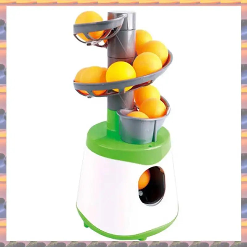 NEW  Portable Table Tennis Ball Pitcher Dual Power Supply Version Ping Pong Ball Robot Pitching Machine For Trainers Sports Accessories