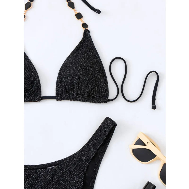 New Sexy Bikini Set Female Swimsuits Women's Swimwear Push Up Swimming Wear Bathing Suit Brazilian Bikini Set Beachwear Pool Bather Clothing Suit