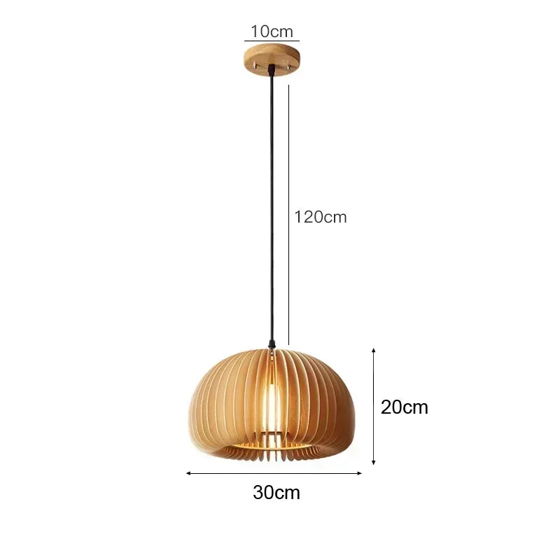 2025 Newest Bamboo Pendant Lamps Ceiling Lights Rattan Wicker Lustre Hand Knit Braiding Suspended Home Dining Braided Decor