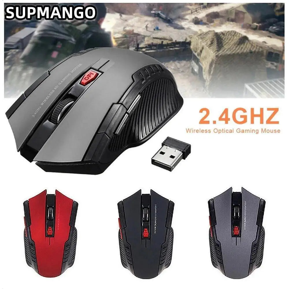 NEW HOT SALE 113 Battery Version Mini2.4 GHz Wireless Optical Mouse Portable Mouse Wireless USB Mouse Notebook Computer Gaming Mice Computer Video Games Laptops Accessories Supplies Electronics Products