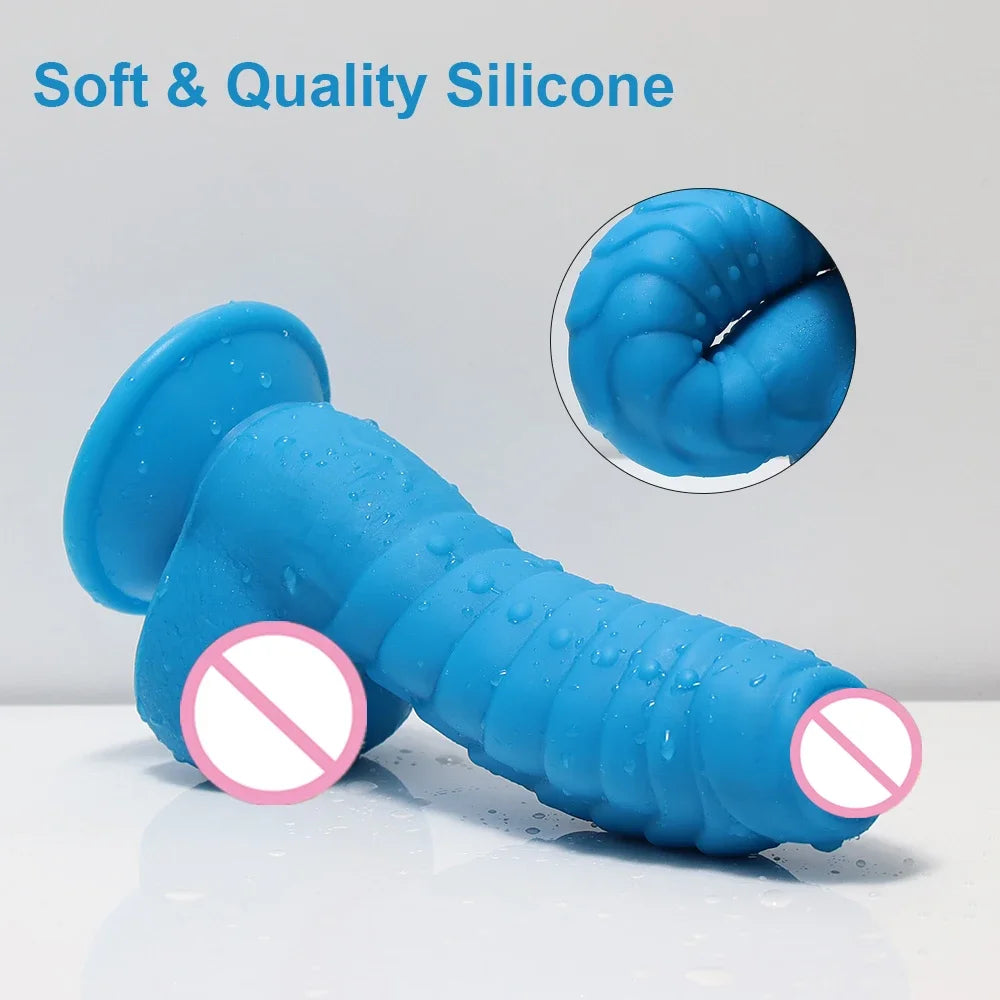 Thrust Dildo Color Dinosaur Scales Penis With Suction Cup Large Female Adult Sex Toys Real Huge Cock Strapon Big Dick Sexy Shop