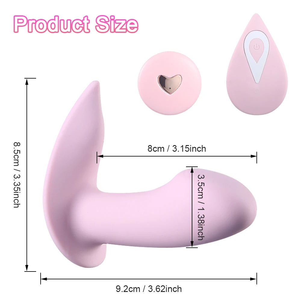 Adult Women Remote Control Vibrator / Wearable Wireless G Spot Clitoris Stimulator Female Sex Toys / Couple Products