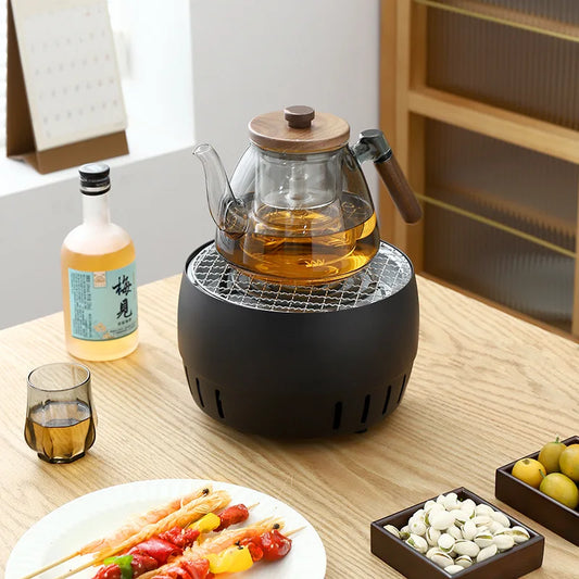 220V Electric Ceramic Stove Outdoor Mini Charcoal Barbeque Electric grill Multifunction Home Tea Brewer Boiling Water Heater