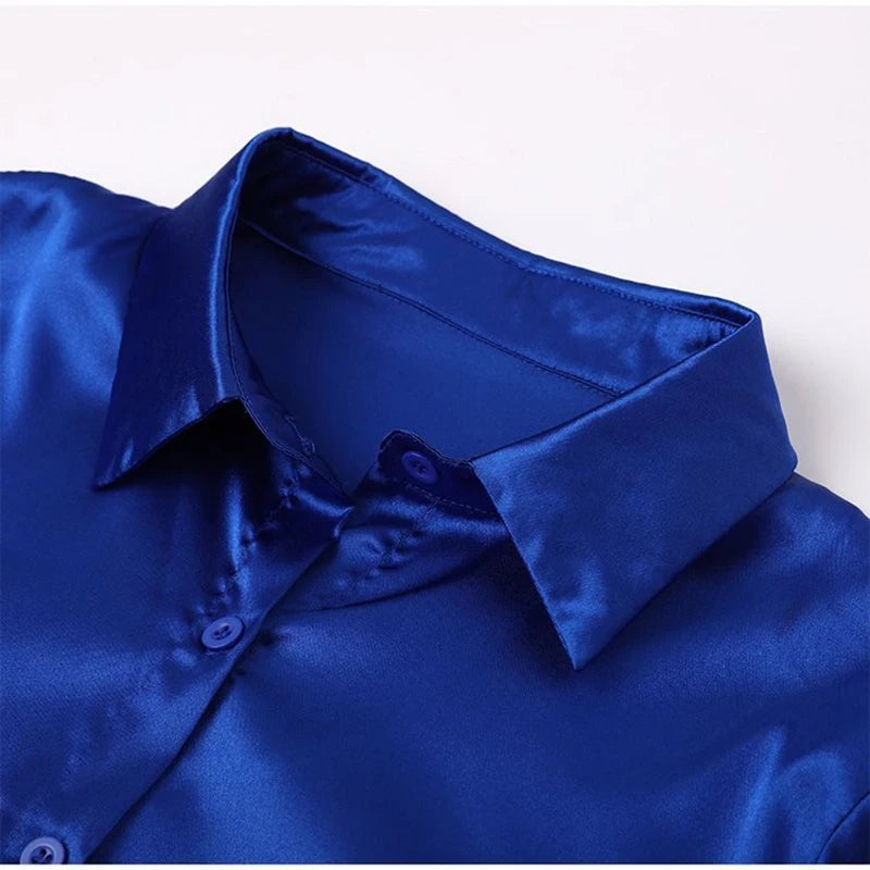 Autumn Loose Shirts Women Long Sleeve Casual Blouses Fashion Spring Clothes Office Lady Tops Female Loose Blouse Girl Tops 22717