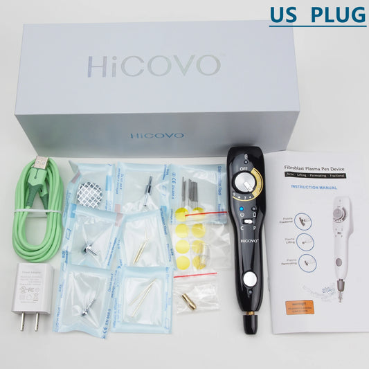 NEW Arrivals Women Face Lifting Skin Tightening Eyelid Lift Auto Mode Fibroblast Cold  Wireless Plasma Pen Set Acne Dark Age Blemish Removal Acne Therapy Treatment Girls Ladies Beauty SPA Salon Tools Kit Devices Skin Care Sup