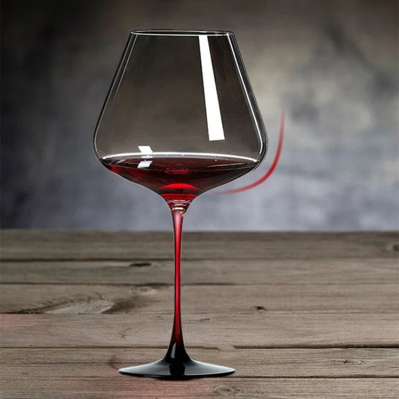 Luxury Crystal 470/570ml Glass Red Wine Glass Big Belly Wine Glass Household Light Luxury Lead-Free Crystal Glass Wine Goblet Home Cava Cellar Bar Drinkware Pubs Night Club Restaurants Hotels Barware Accessories