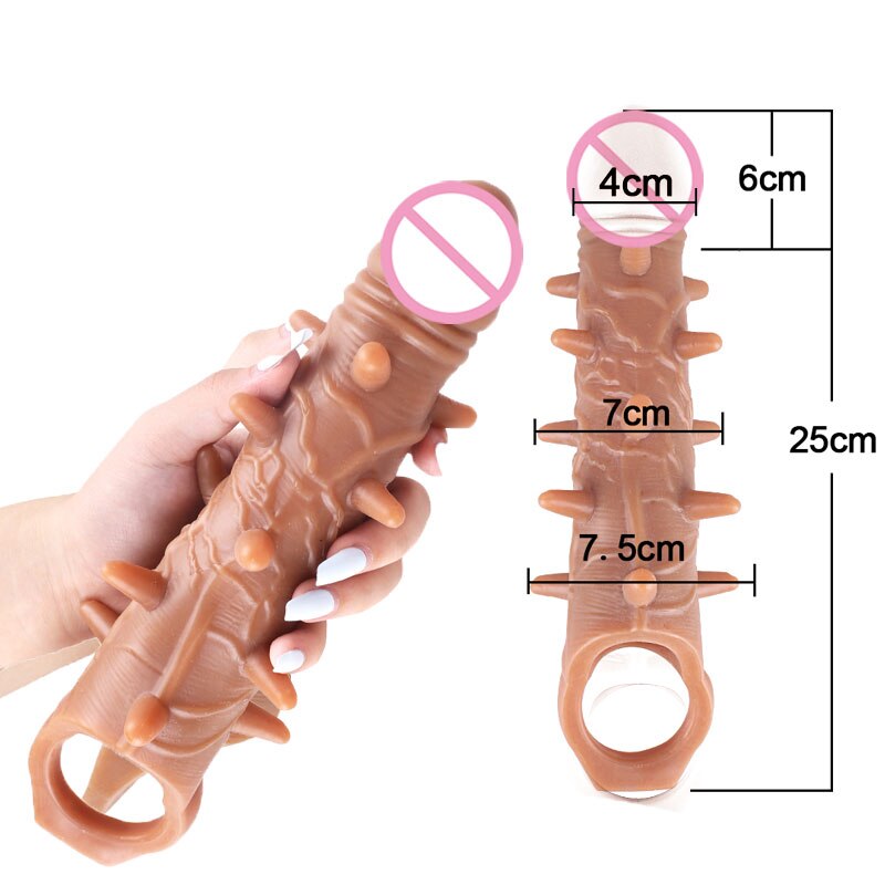 Penis Extender Sex tooys for Man Vibrator Sex Toys 18 Segurears Erection Ring for Men Men's Special Condom Cock Sleeve for Penis