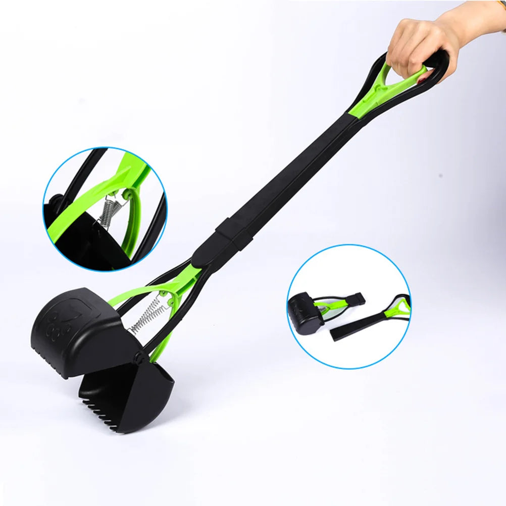 Scooper Dog Poop Pooper Dogs Pet Large Scoop Can Trash Yard Pickup Stool Supplies Service Pick Tool Up