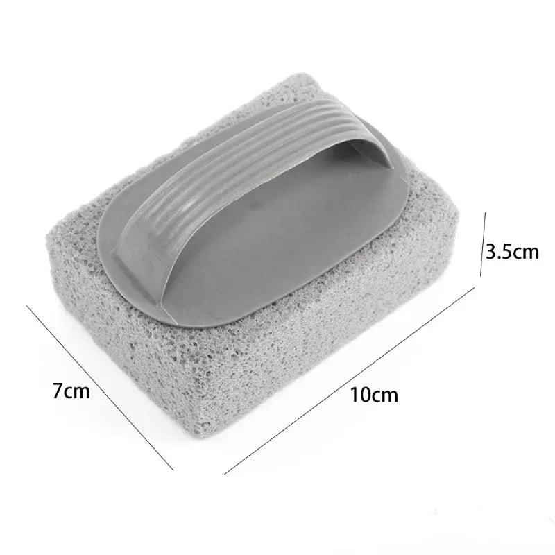 4 PCS Set Multi-Function Pumice Stones Cleaning Brush Pool Tile Calcium Remover Kitchen Sinks Pot Limescale Rust Stain Dirt Removal BBQ Grill Brush Cleaning Supplies