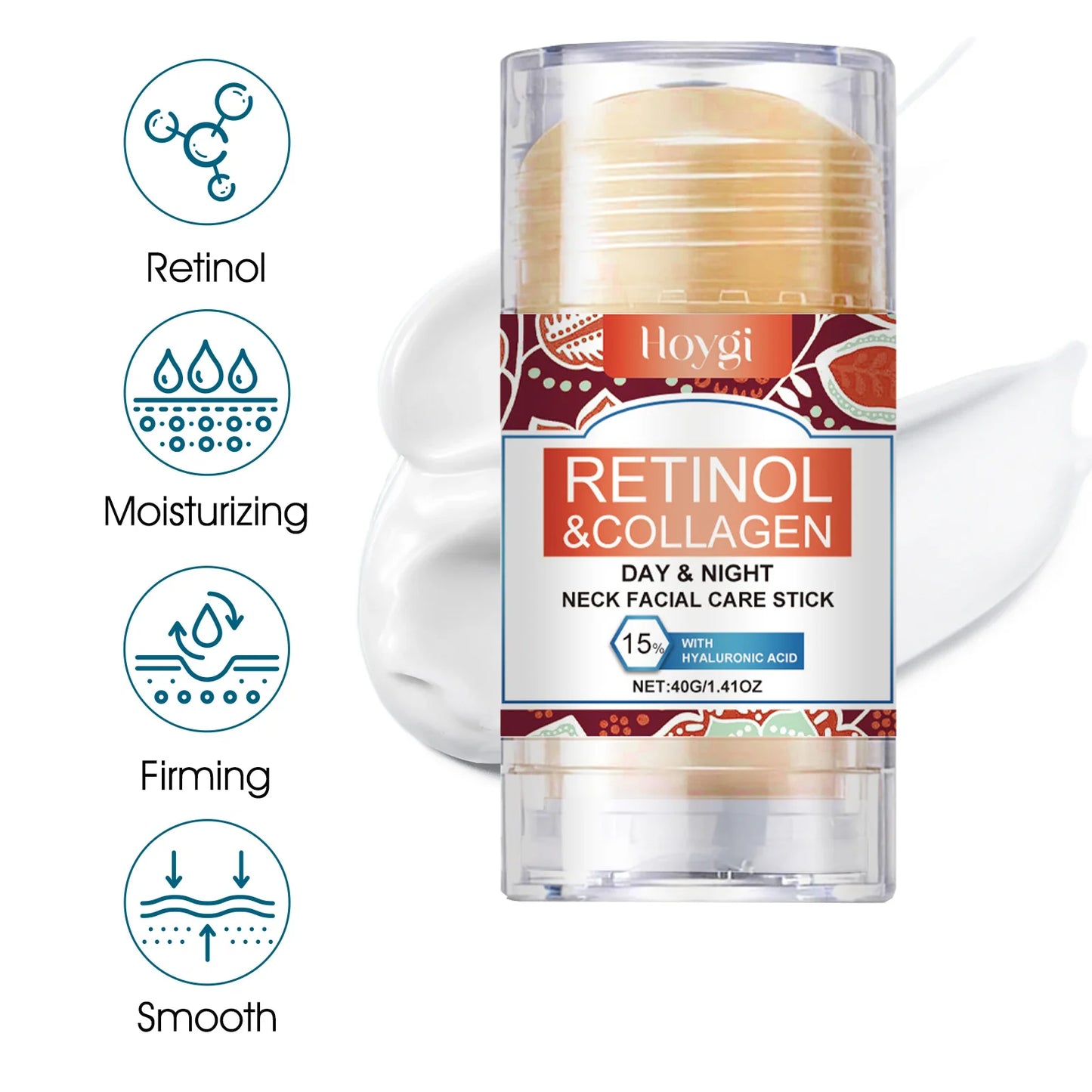 Buy 10 Get 12 Free NEW Retinol & Collagen Neck Cream - 40g | Firming, Moisturizing & Lifting | Hyaluronic Acid for All Skin Types Women Skin Care Supplies