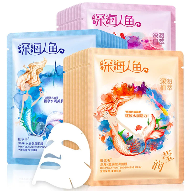 NEW Arrivals 15PCS Korean Set BIOAQUA Fresh Fruit Face Mask Anti Wrinkle Hyaluronic Acid Hydrating Skincare Sheet Masks Women Facial Mask Skin Care Korean Cosmetic Products