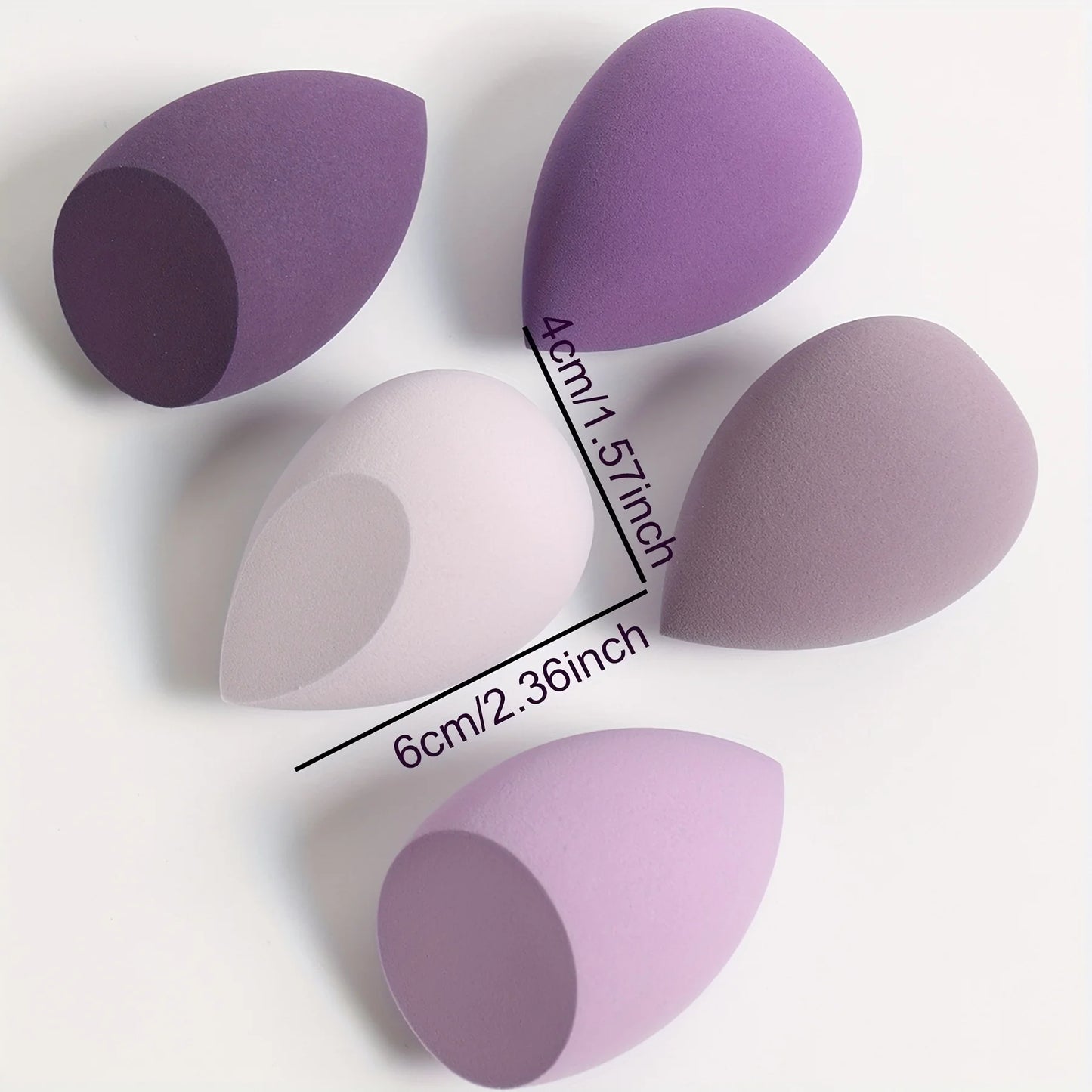 18 PCS Set Make-Up Sponge Set, Suitable for Liquid BB Cream Powder Application, Make-Up Egg Dry Wet Dual-Use Powder Puff Ladies Cosmetic Accessories