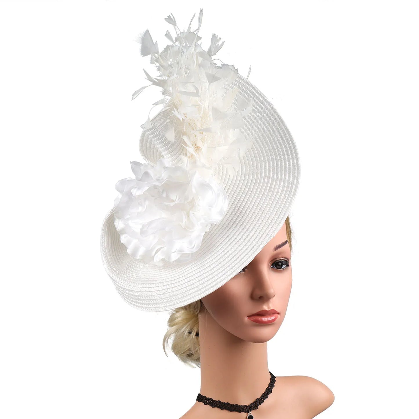 8 Colors Elegant Butterfly Flowers Fascinators Hat Women Tea Cocktail Party Millinery Derby Hat Fascinator Weddings Pillbox Hat Headband Luxury Headwear Ladies Apparel Accessories