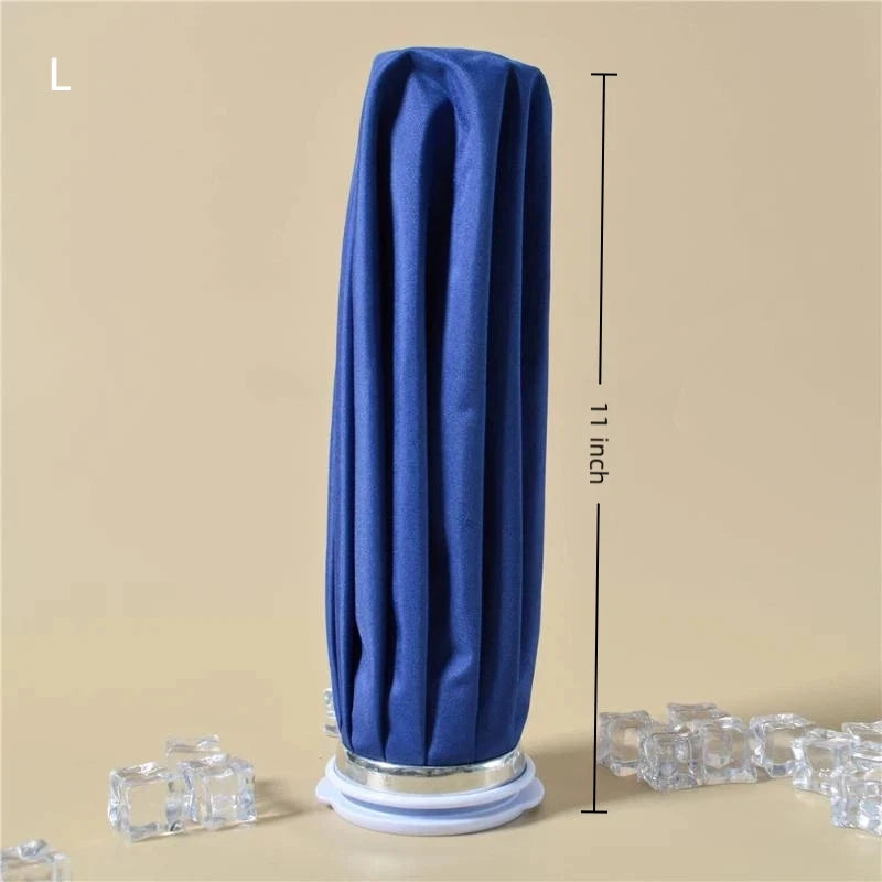 Reusable Ice Bags  Cold Pack Hot Water Bag For Sports Injuries Pain Relief Knee Back Neck Shoulder Therapy Treatment Ice Pack For Head Legs Health Care Accessories