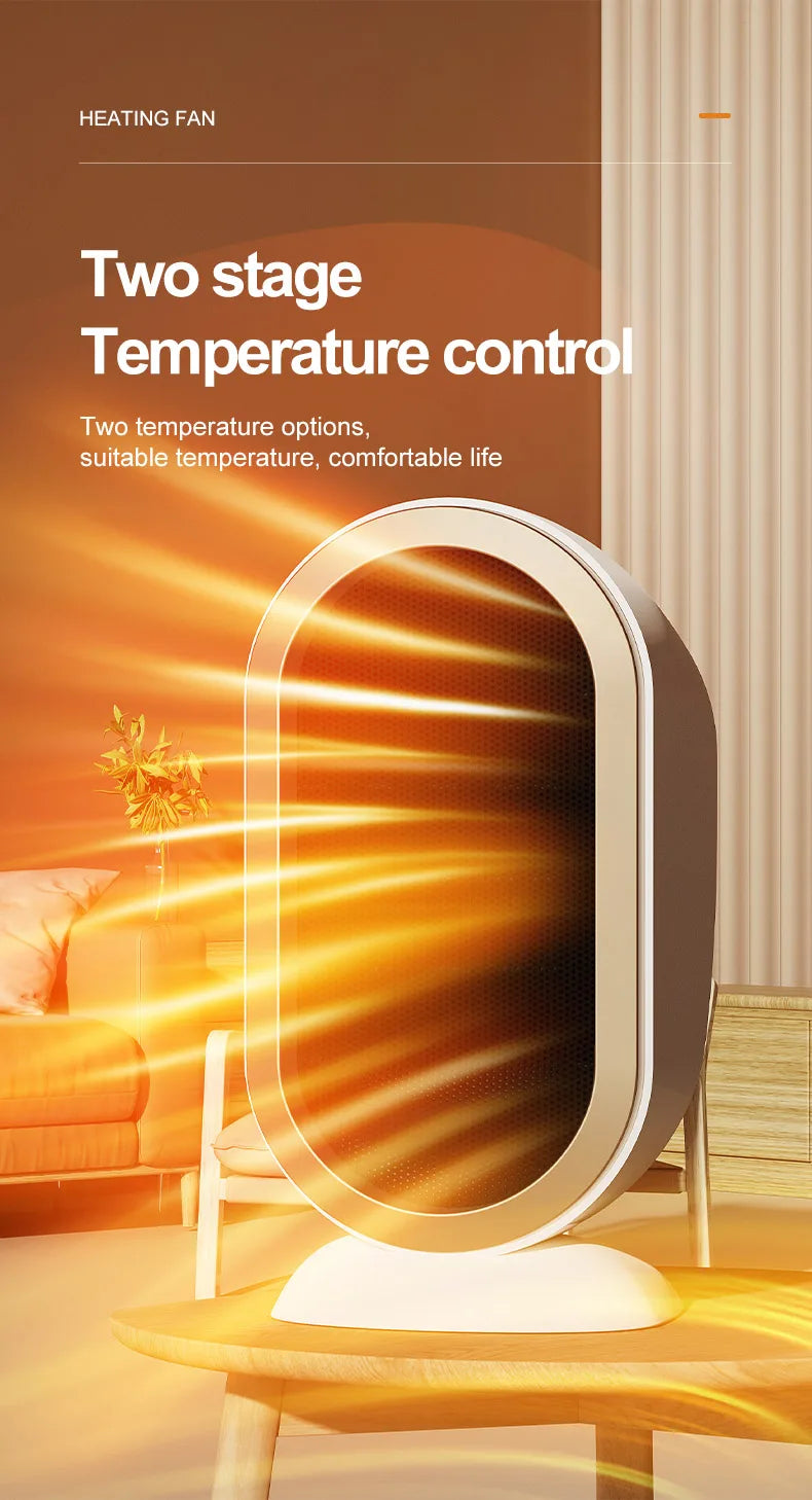 Electric Heater Convenient Room Heater Heating Warm Air Blower Wall Mounted Winter Warmer Machine Home Appliance