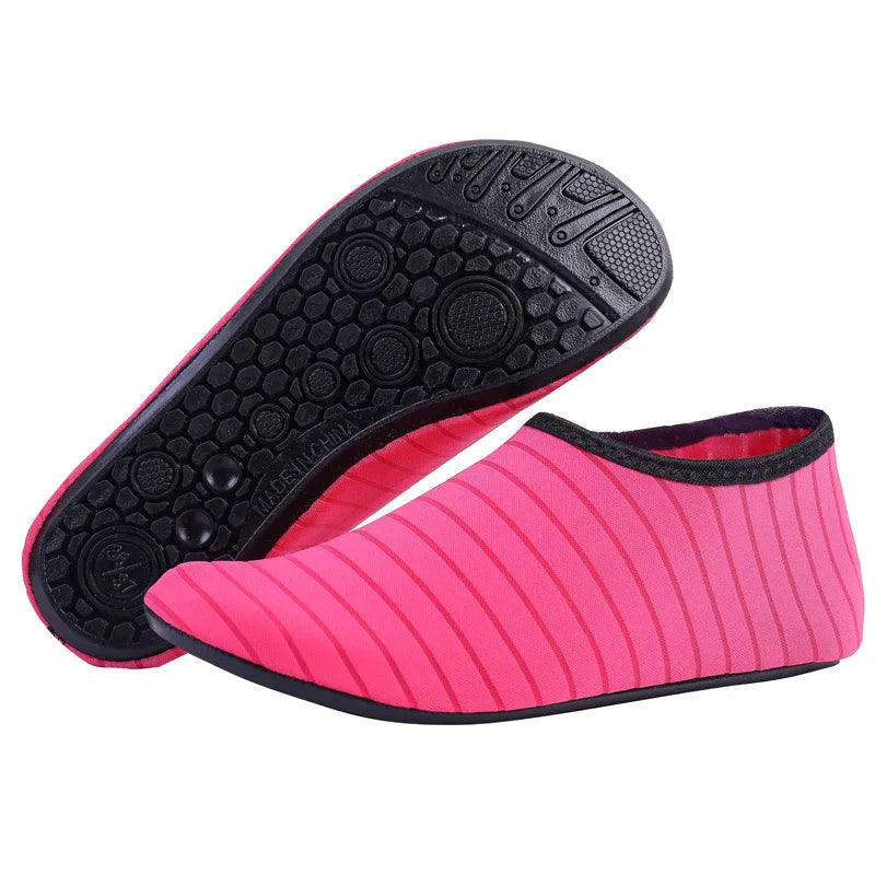 35-45 Large Size 7 Colors 1 Pair Water Shoes Women Men Barefoot Socks Anti-Slip Quick-Dry Men Beach Swim Water Cycling Sports Shoes