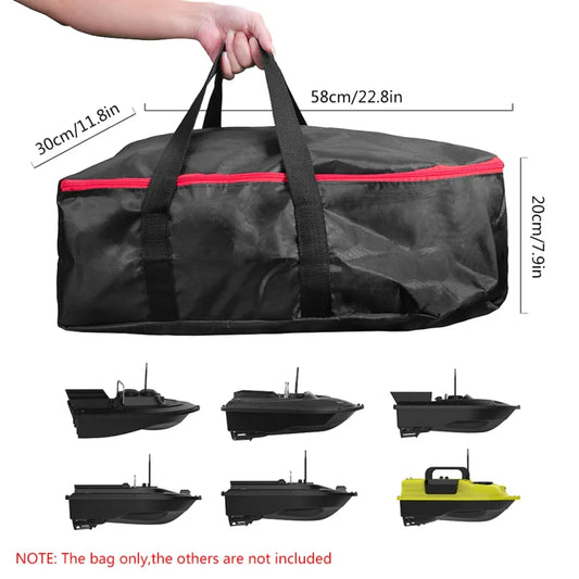 Large Capacity Bait Boat Carry Bag for Bait Boat Water Repellent Fishing Boat Storage Bag Fishing Feeder Bag Fishing Bag Fishing Accessories