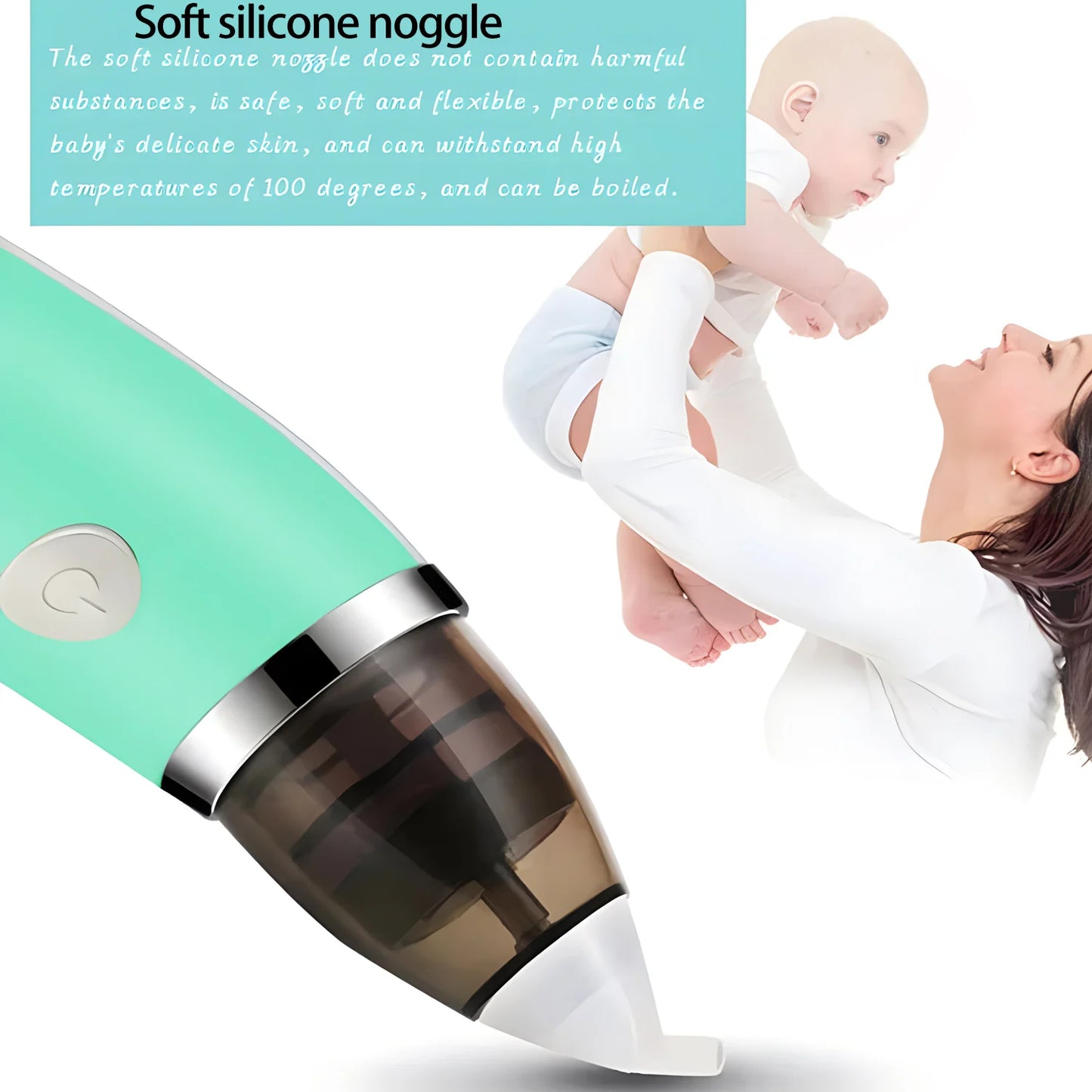 Every Home Must Have New Upgraded Baby Electric Nasal Aspirator Charging Version Newborn Baby Nasal Aspirator Suck Out Prevent Nasal Congestion Babies Health Care Accessories