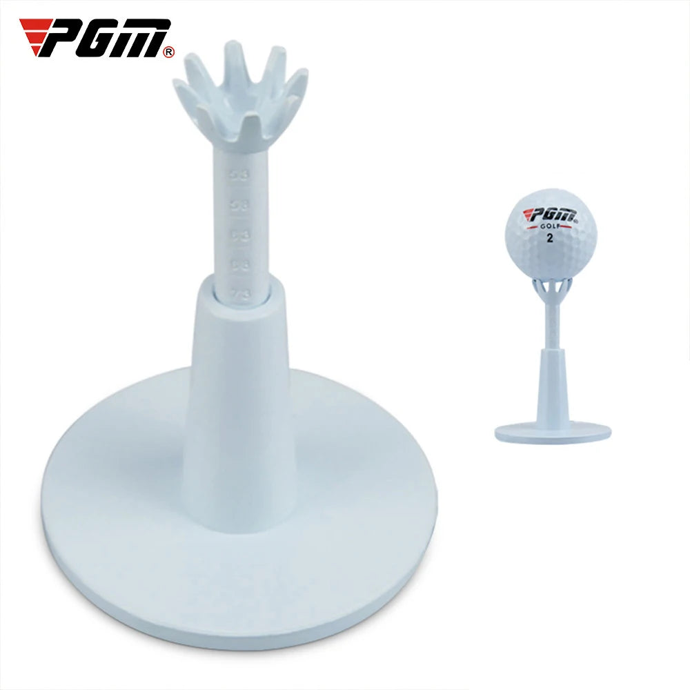 2 pcs Golf Tee Adjustable Soft Golf Ball Holder Anti-flying Self Standing Sport QT019