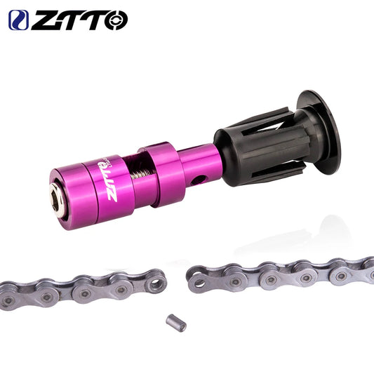 NEW Bicycle Chain Cutter Set Handle Bar End Hidden CNC Fast Repair Kit MTB Road Bike Chain Breaker Pin Remove Link Splitter Bicycle Parts Accessories Sports Supplies