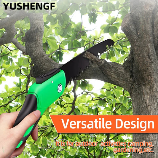 NEW Arrivals 1PC Portable Saw for Woodworking, Garden Tools a Versatile Folding Hacksaw Designed for Cutting Wood Perfect for Pruning Trees Home Garden Accessories