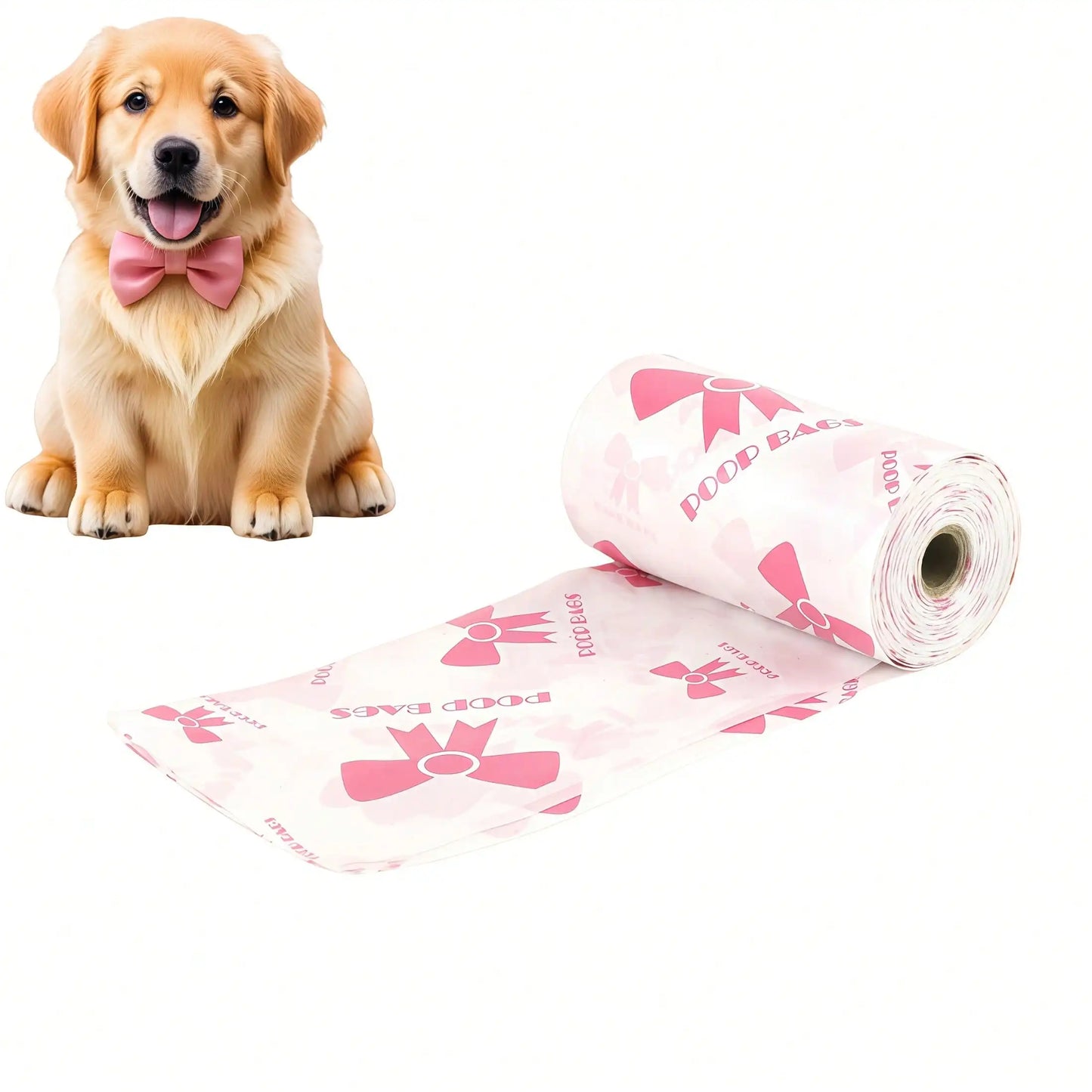NEW Design 6/10 Rolls Set 180 Count Super Thick Dog Poop Bags, Leak-Proof Polyethylene Suitable For Cats & Dogs, Outdoor Pet Cleaning Supplies
