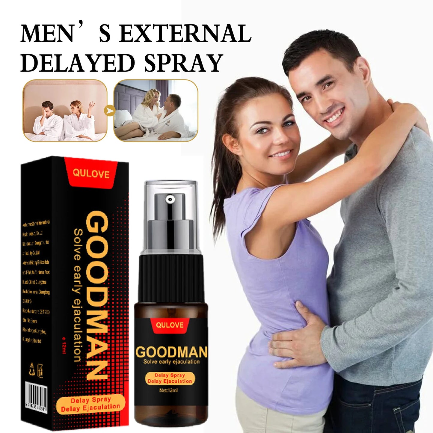 Adult Man Lasting Long 60 Minutes Penis Enlargment Oil Sex Delay Spray Sex for Male External Use Anti Premature Ejaculation