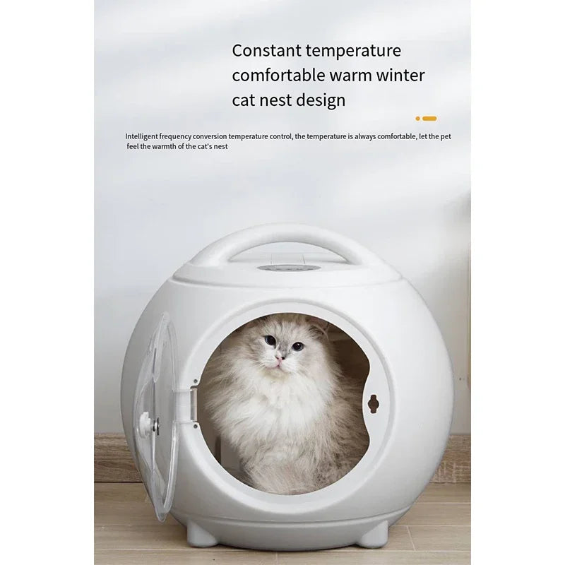 Intelligent Pet Drying Box Washing Cat Washing Dog Disinfection Dryer Water Blower Cat and Dog Hair Dryer Box Hair Blowing Bath