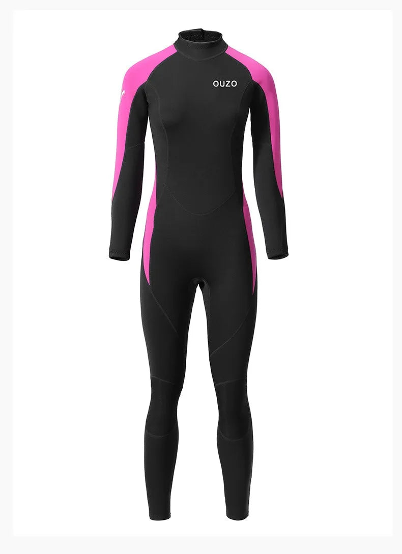 Neoprene Wetsuit Men Scuba Diving Full Suit Spearfishing Swimwear Snorkeling Surfing One Piece Set Winter Keep Warm Swimsuit