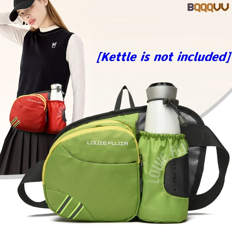 1PC Sports Cycling Marathon Jogging Running Adult Waist Bag Colorful Unisex Chest Fanny pack Belt Bag Water Bottle Phone Holder