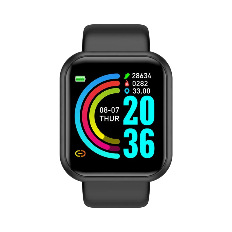 NEW Arrivals Sport Smart Watches Color Screen Life Waterproof Bluetooth Fitness Bracelet With Health Blood Pressure Heart Rate Sleep Monitor