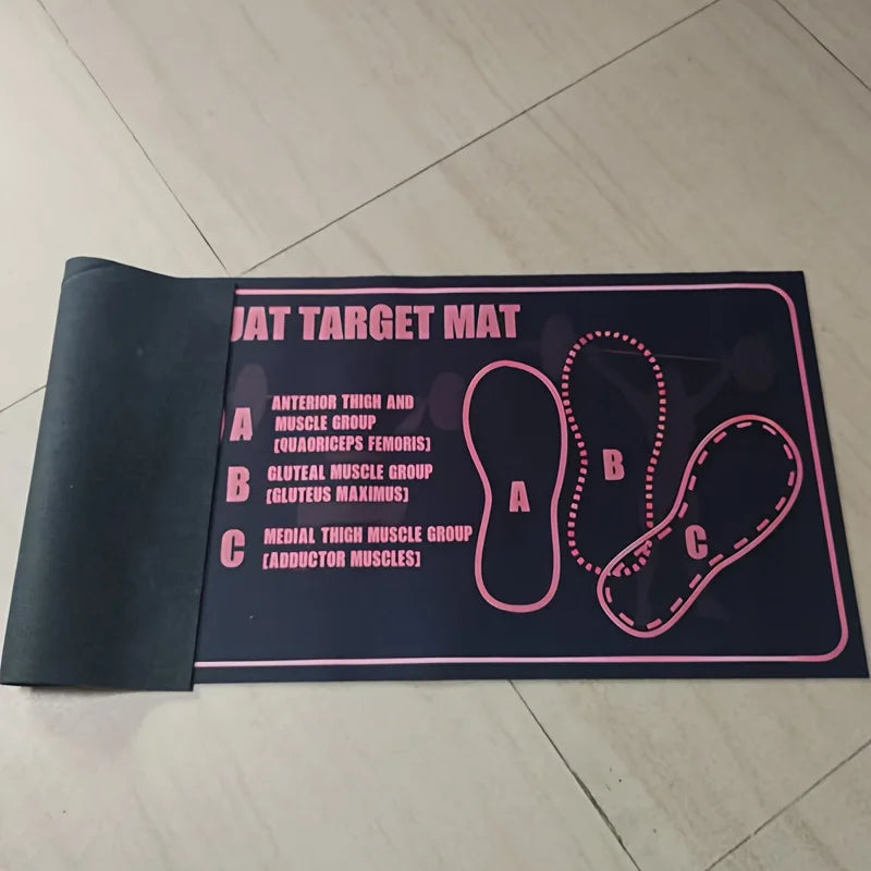NEW Arrivals Durable Three-Color Squat Mat Non-Slip Fitness Pad for Home & Gym Use No Battery Yoga Studio Mat Sports Accessories
